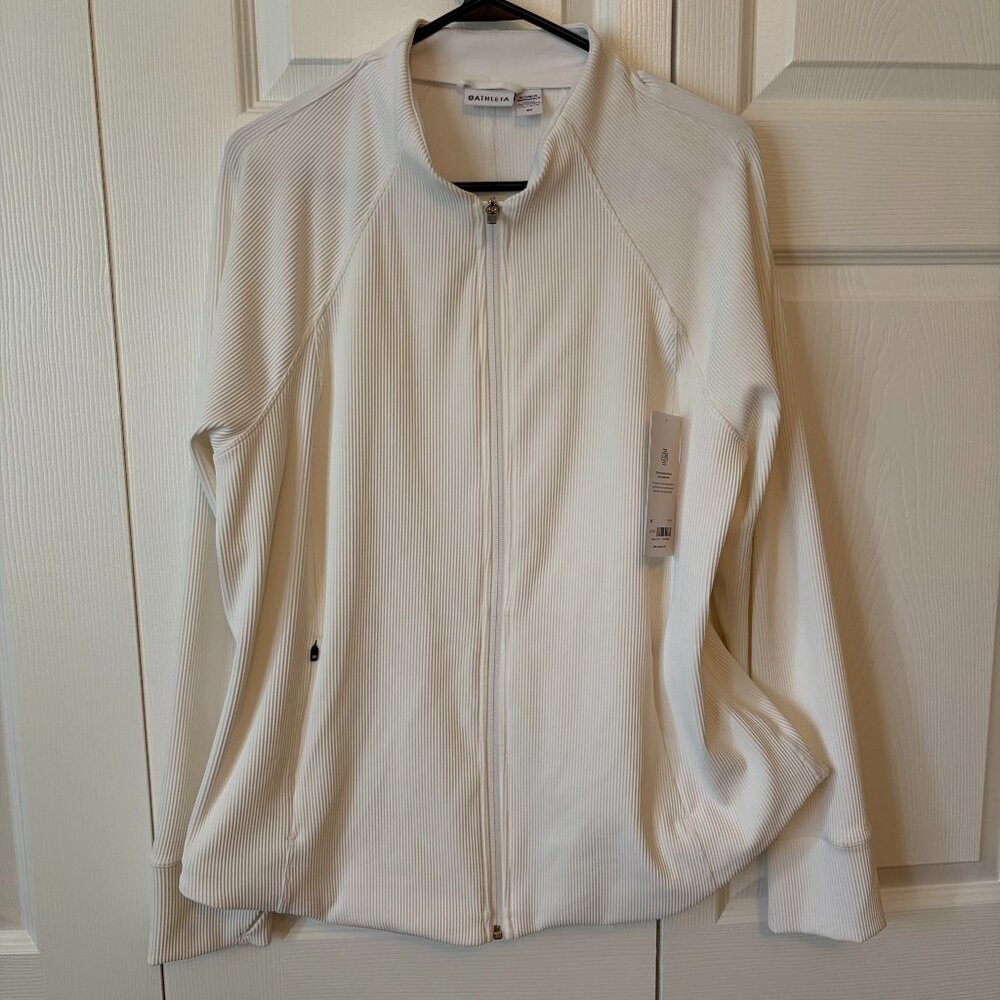 Athleta Salutation Ribbed Jacket NWT - image 1